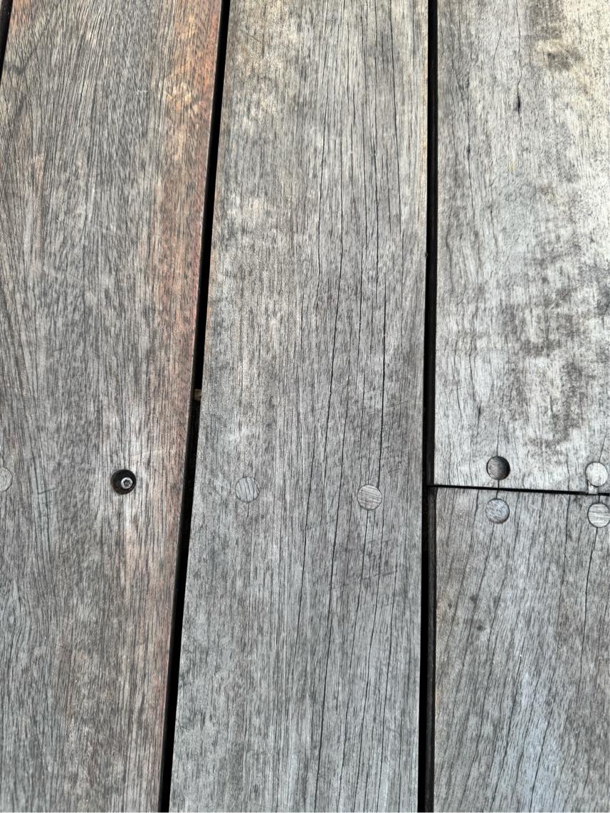 Færdig proppe terrasse