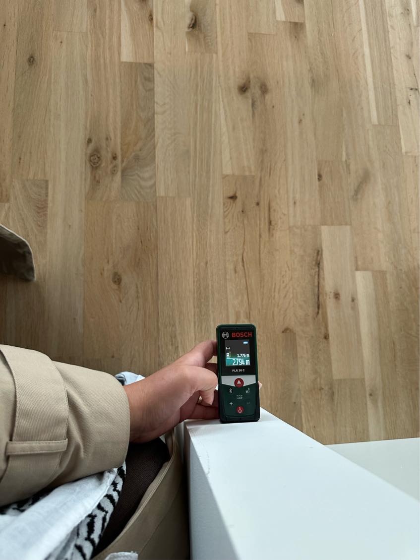 Afslibning af 65 kvm gulv