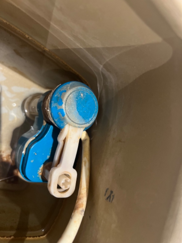 Reparation af toilet