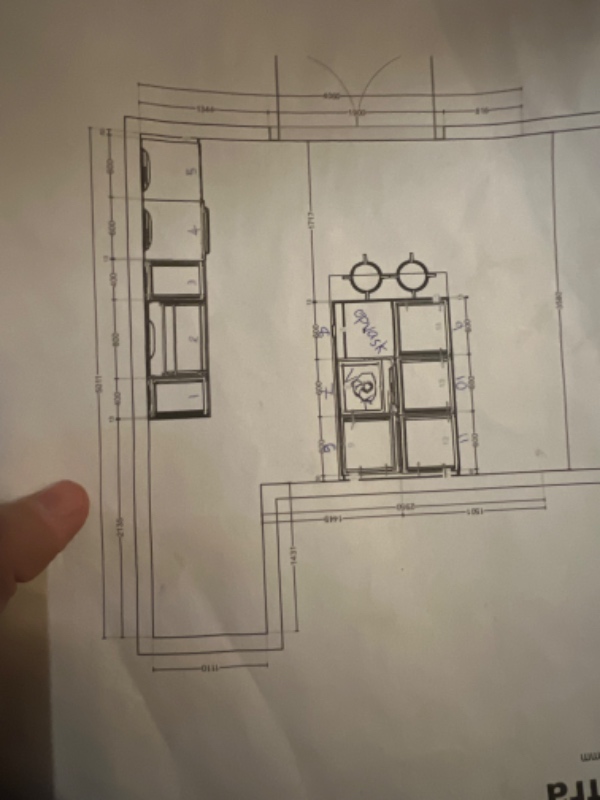 Montering af allerede samlet køkken