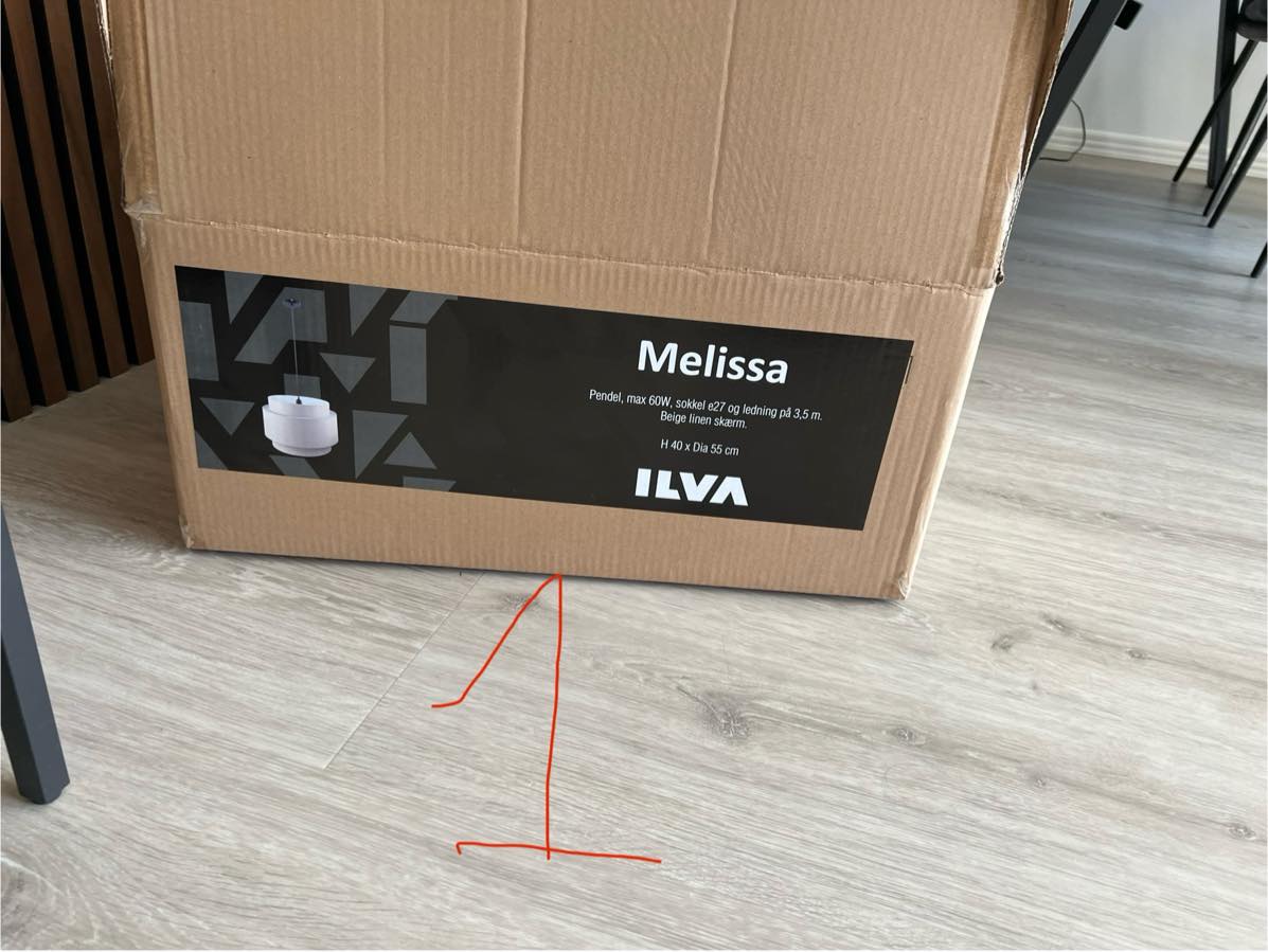 Montering af loftslampe