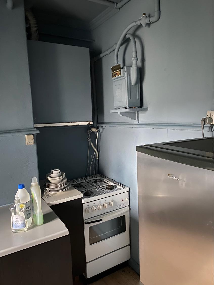 Afmontering af gaskomfur + bortskaffelse