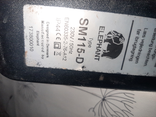 Elefant elhegn smart m115