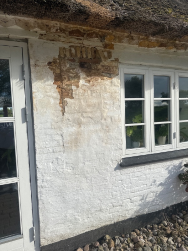 Udbedring af vandskade og opmuring