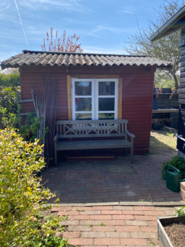 Fjerne tag med asbest på skur