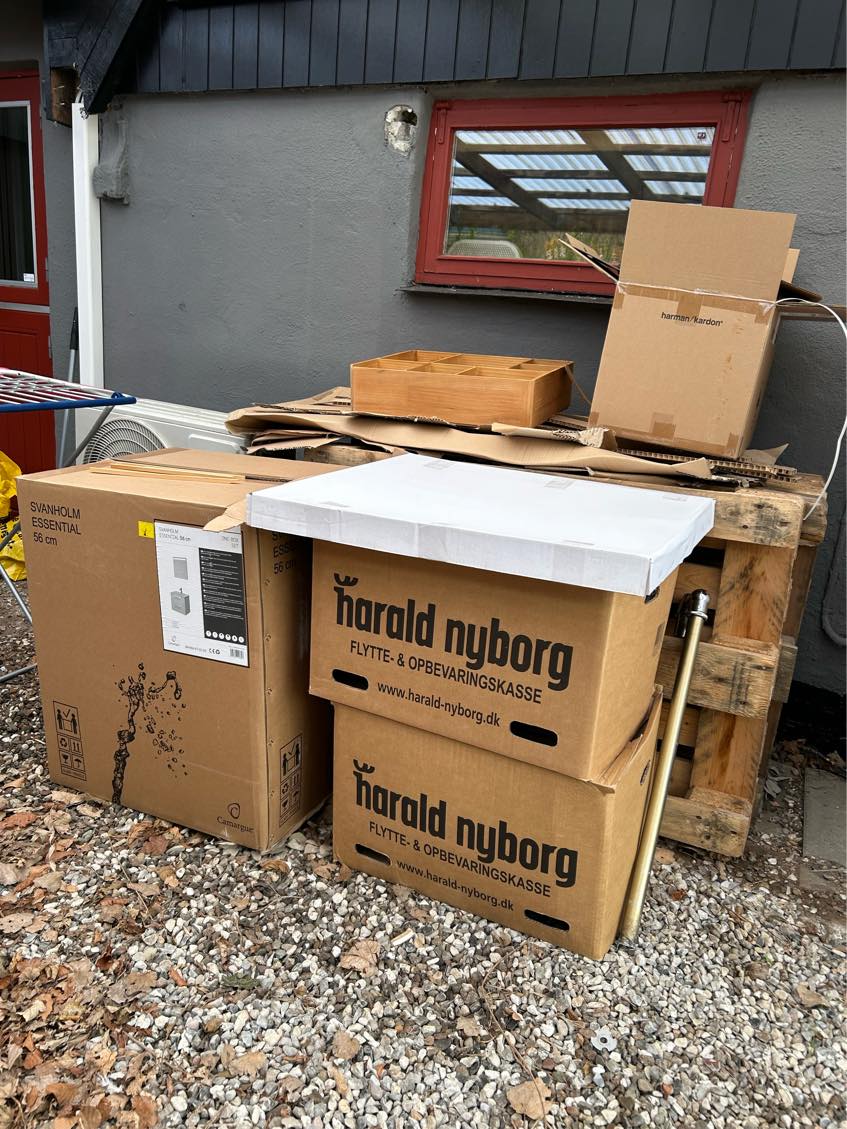 Afhentning af affald