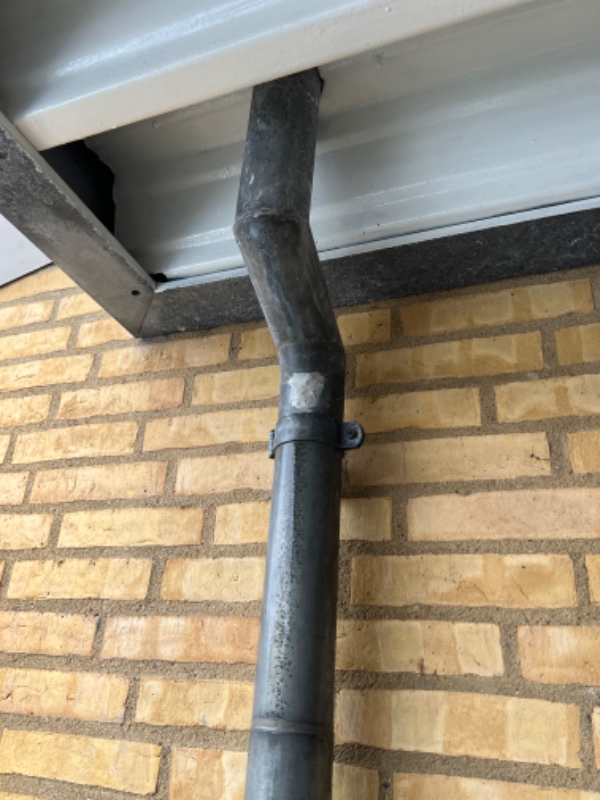 Nedløbsror udskiftning