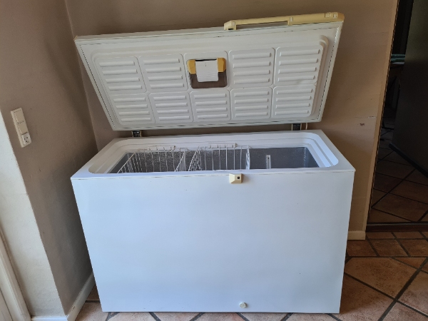 Afhentning af kummefryser