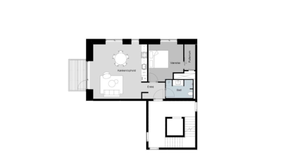 painting of 2 apartments around 75 m2.