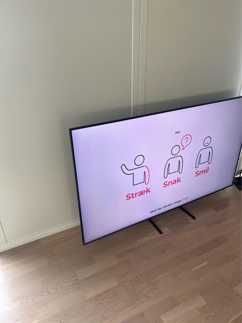 Ophængning af TV og spejl