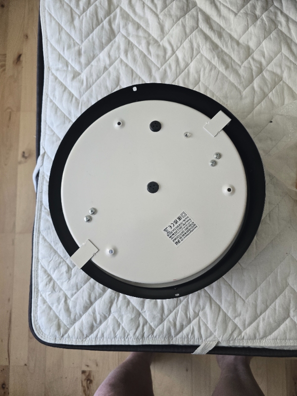 Opsætning af 3 loft lamper.
