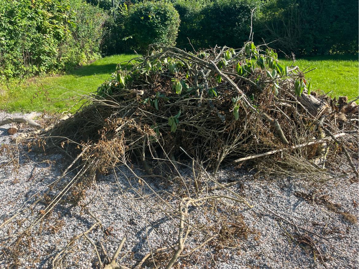 Bortkørsel af haveaffald
