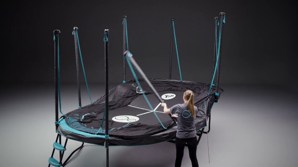 samling af havetrampolin