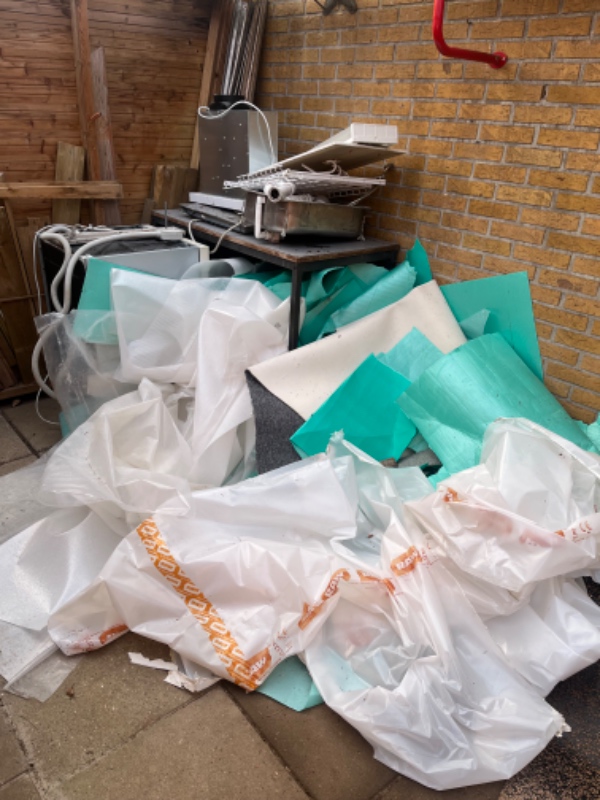 Oprydning/bortkørsel/sortering