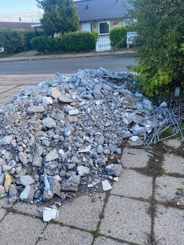 Bortskaffelse af byggeaffald