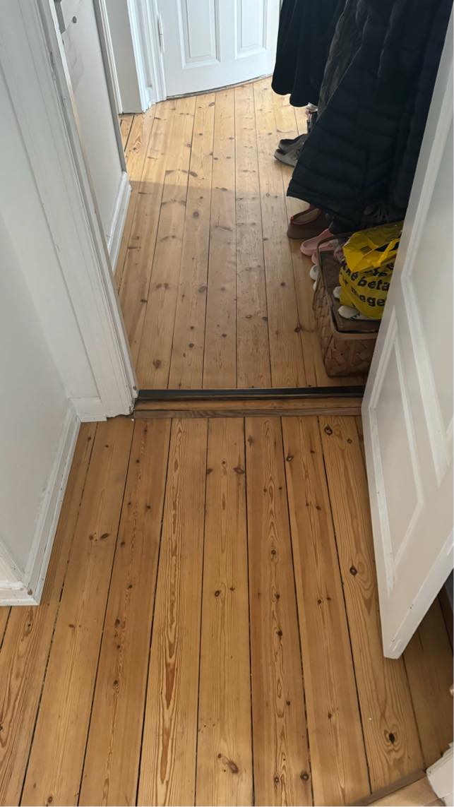 Slibe gulv og lakering