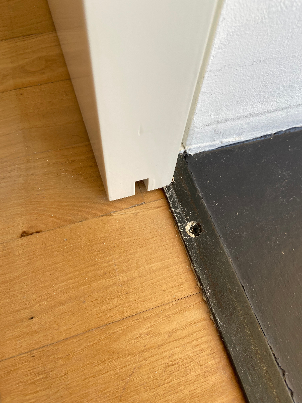 Reparation skydedør