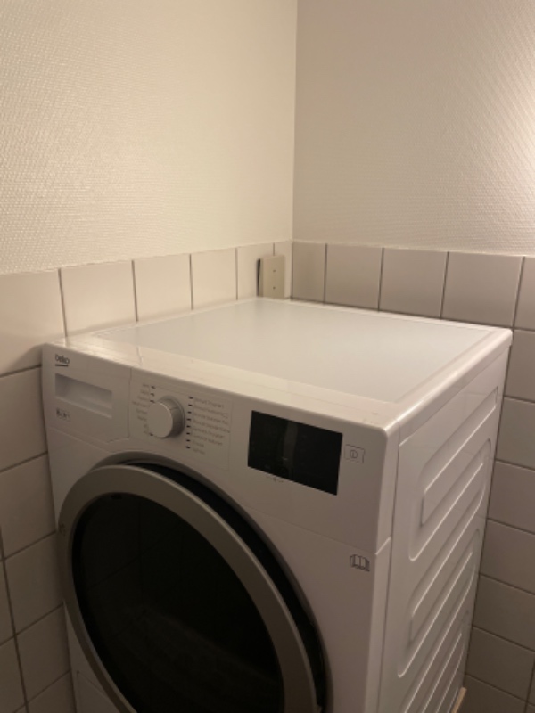 Tilslutning af tørretrumler