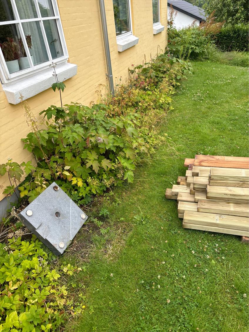 Fjernelse af bede og ukrudt