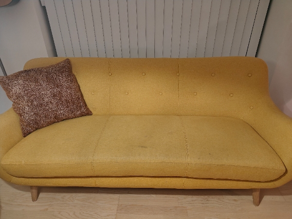 Afhente og køre sofa