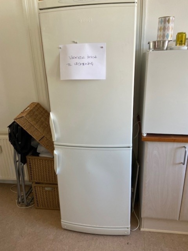 Fjernelse af affald og hvidevarer