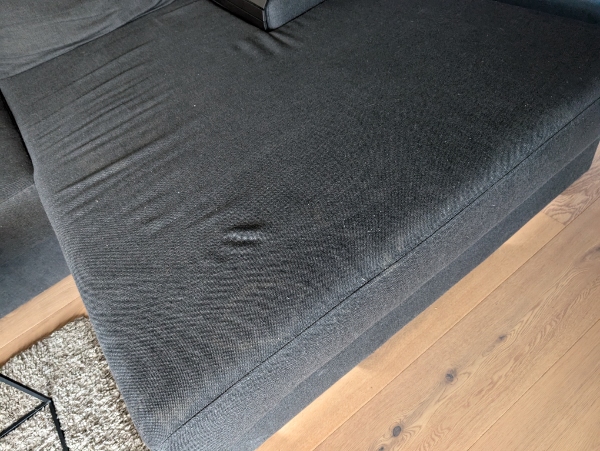 Damprensning af sofa og tæppe