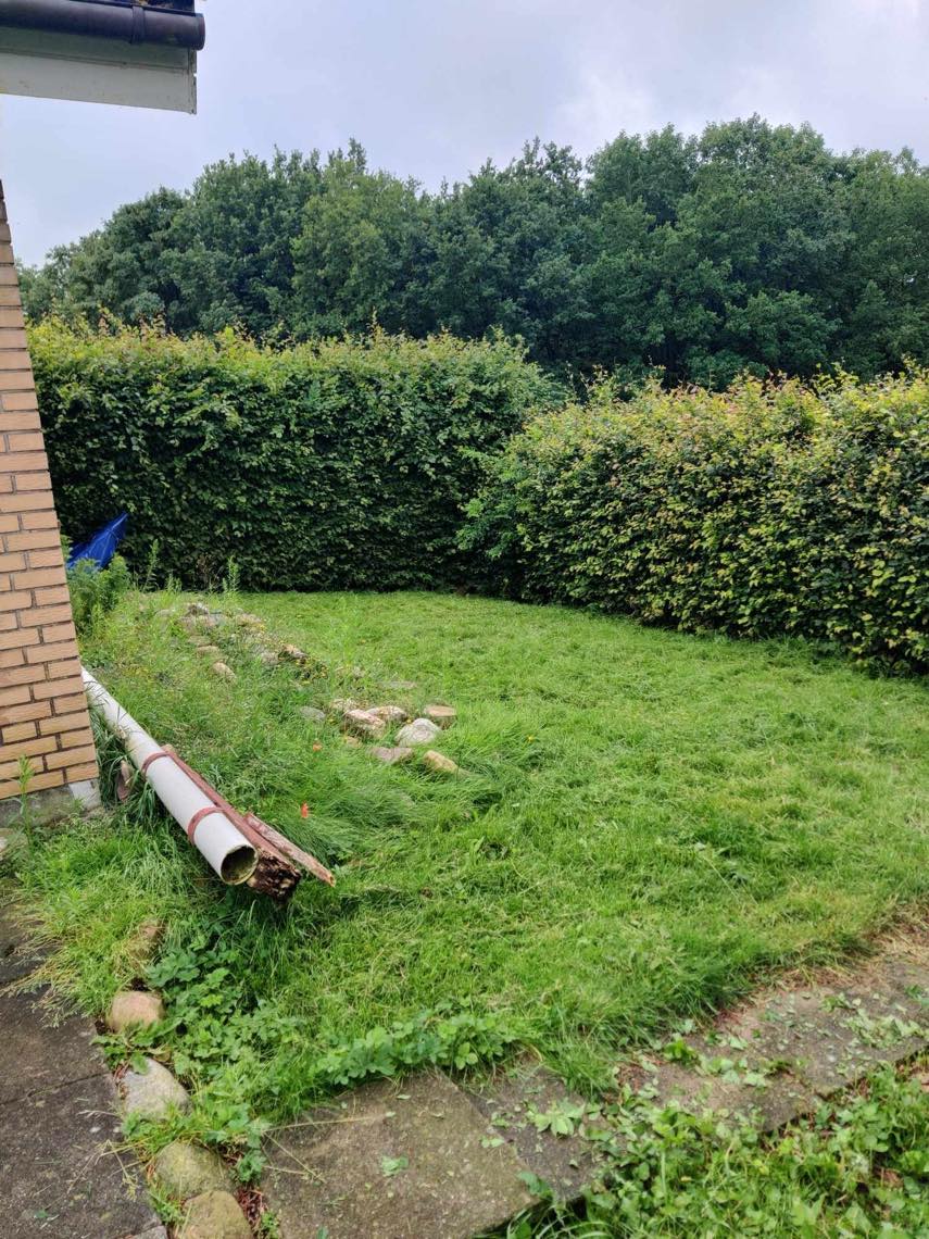 Fjernet ukrudt, klippe hæk og trimme græs i Billund