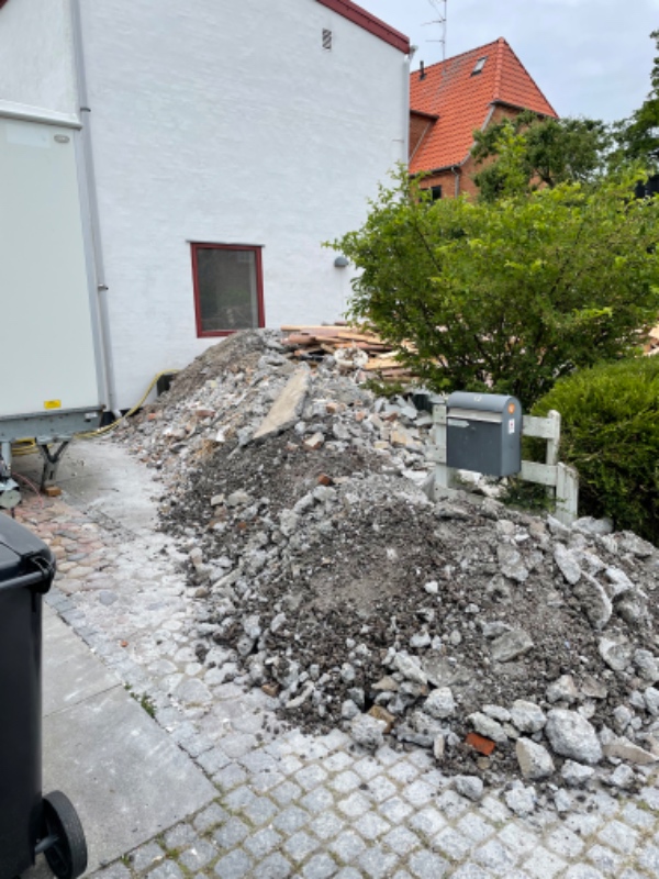 Bortkørsel af byggeaffald