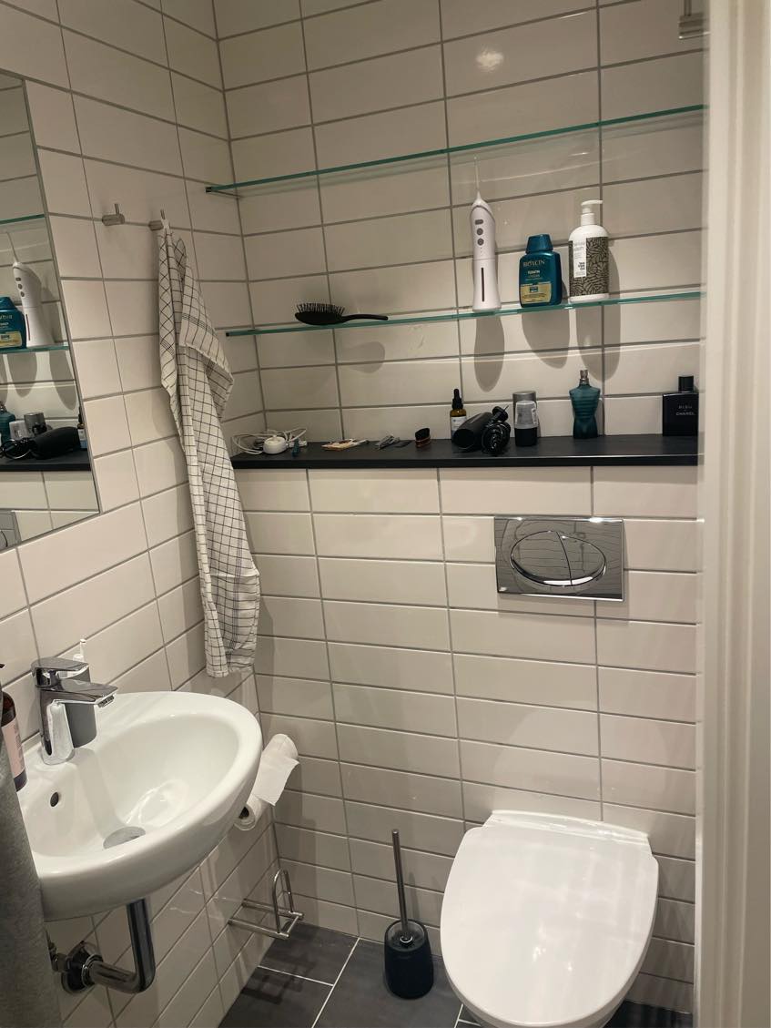 Rengøring af badeværelse/toilet