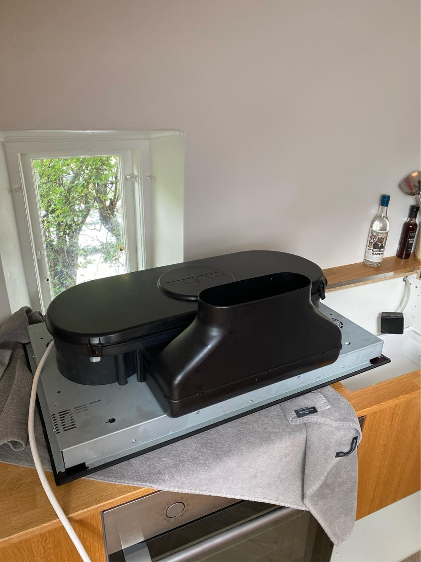 Installering af Bora  kogeplade