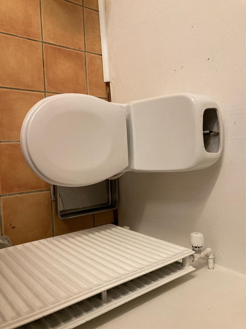 Udskiftning af toilet