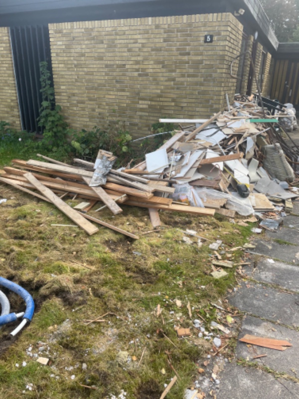 Bortførsel af div affald