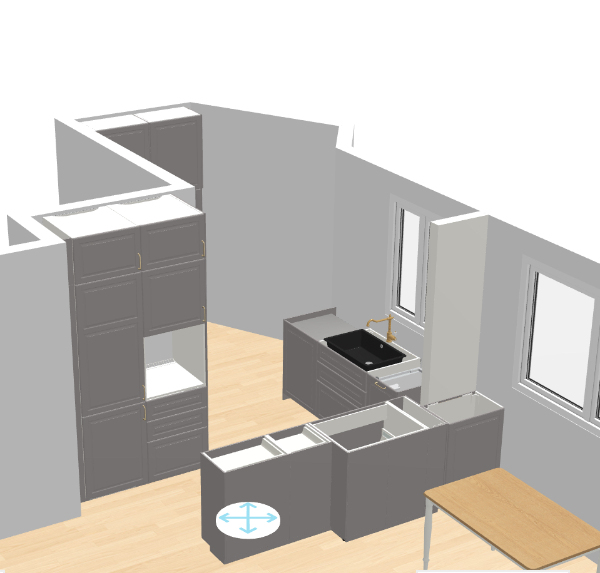 Opsætning af køkken