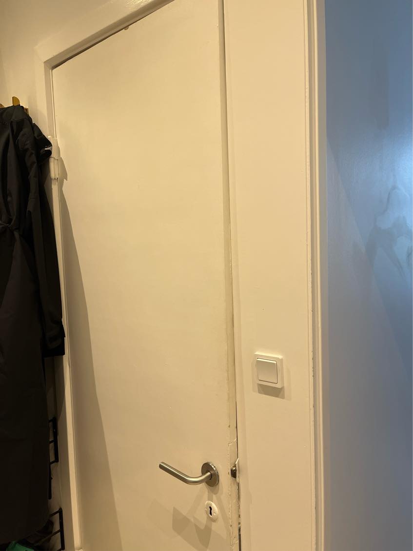 Dør kan kan ikke lukke