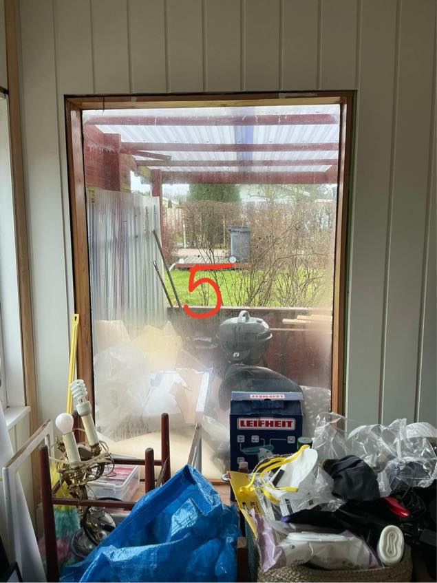 Udskiftning af dobbelt terrassedør og vinduer