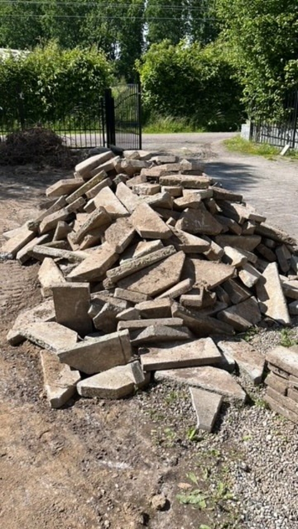 Bortkørsel af knækfliser