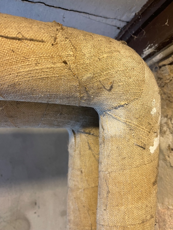 Fjernelse af rør (måske med asbest?)