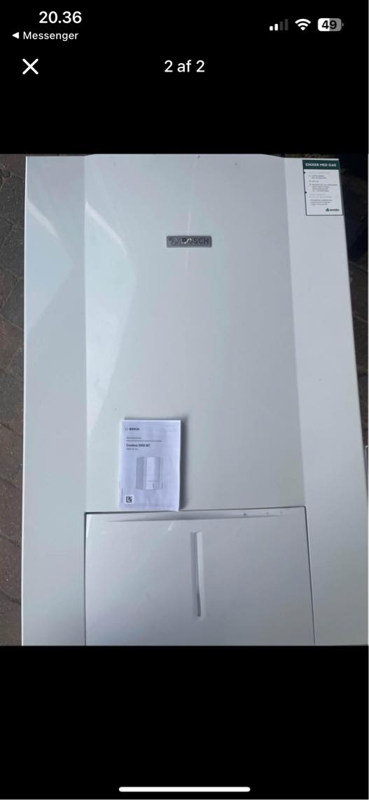 Transport af gasfyr fra Silkeborg til Brøndby