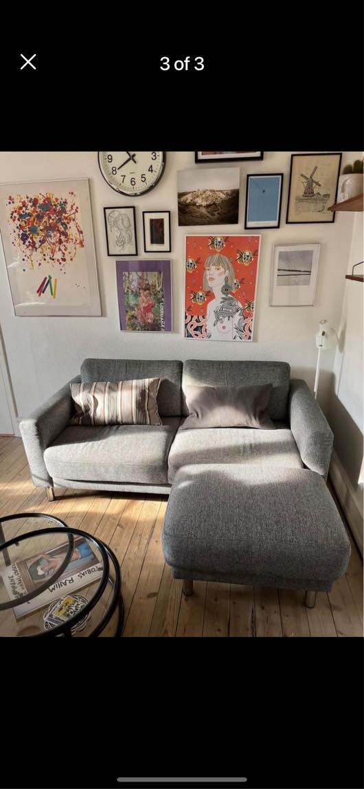 Hjælp til at flytte sofa