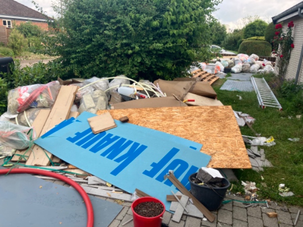 Fjernelse af byggeaffald