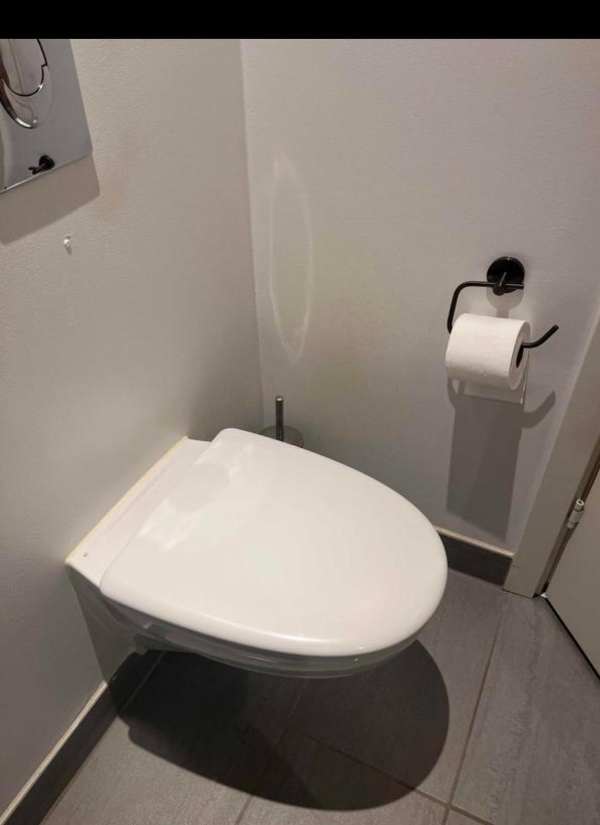 Installere en vandhanebruser i WC