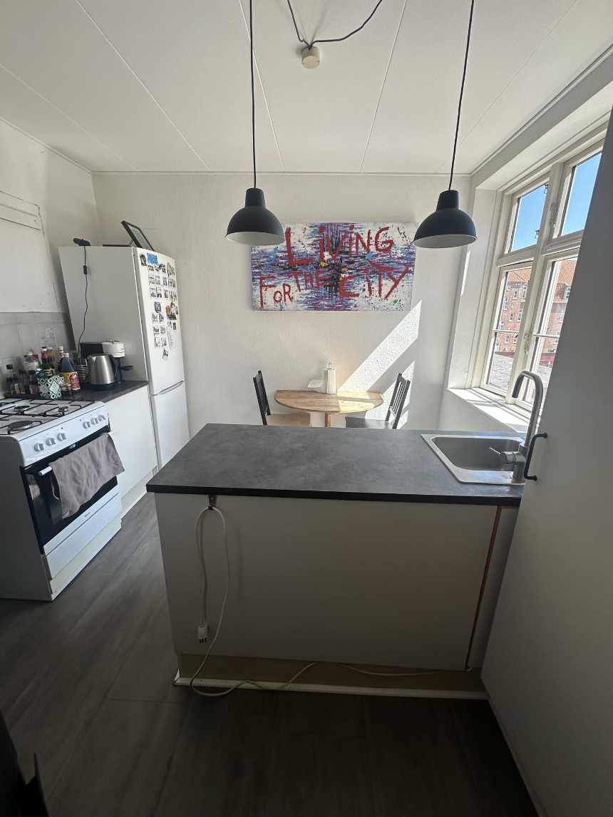 Maling af 60 cm2 lejlighed