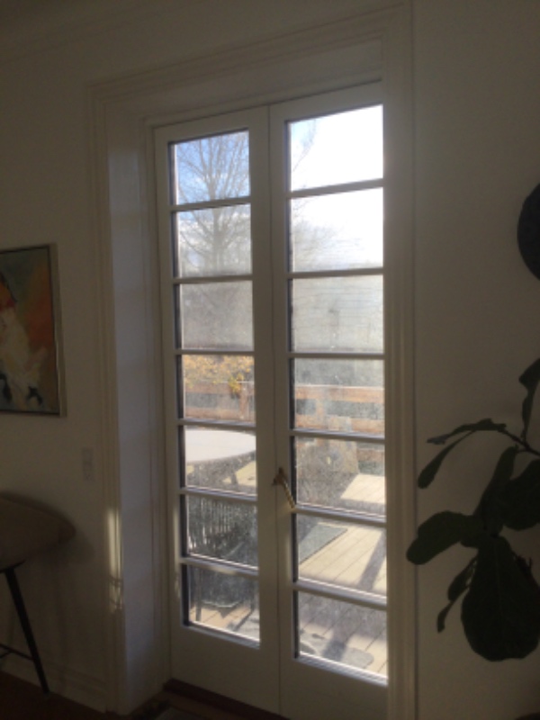 Pudsning af vinduer udendørs