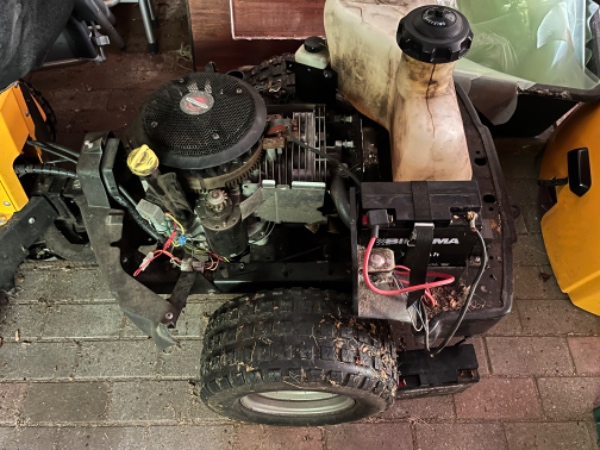 Havetraktor vil ikke starter.