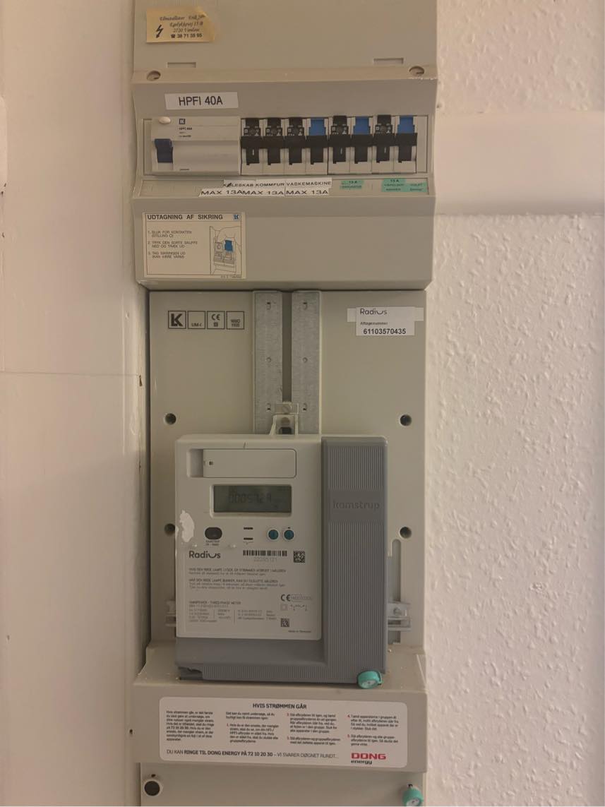 Elektriker hjælp til skift fra gaskomfur til elkomfur