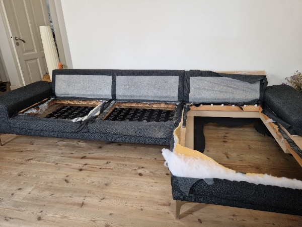 Sofa til storskrald