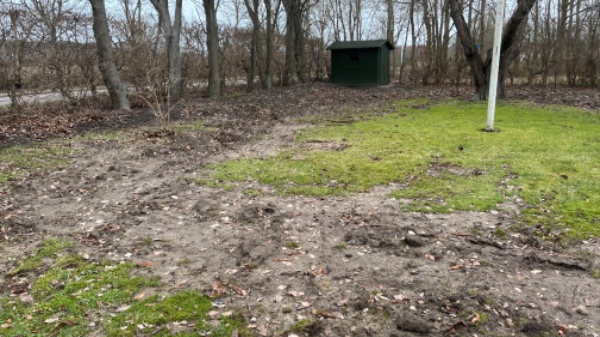 Udjævne græsplæne efter etablering af jordvarme