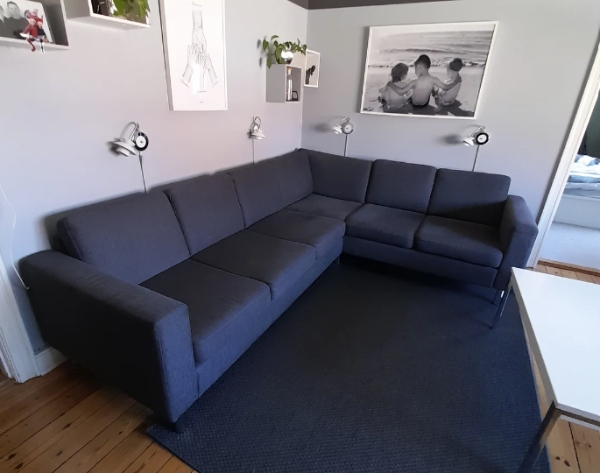 Flytte sofa let sofa som kan skilles i to dele ( Hjælper også selv )