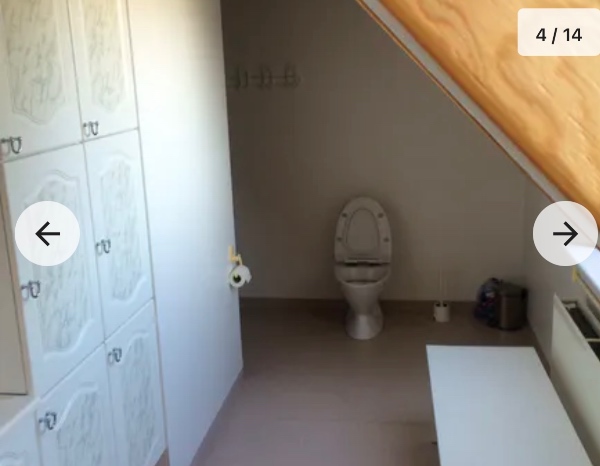 Gjort rent i fraflyttet hus