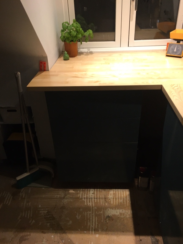 Færdiggørelse køkken